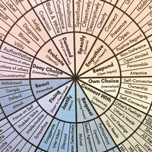15 Feelings Wheels: Trauma, Trauma Reactions, Anxiety, Atlas of The Heart, Power & Control, Self-Care, DBT Skills, Somatic, ADHD, Sensory image 4