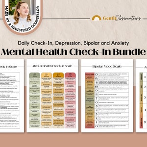 Incheckschalen geestelijke gezondheid om emoties in therapiesessies, depressie, angst, bipolaire behandeling, traumatherapie en crisistherapie te identificeren
