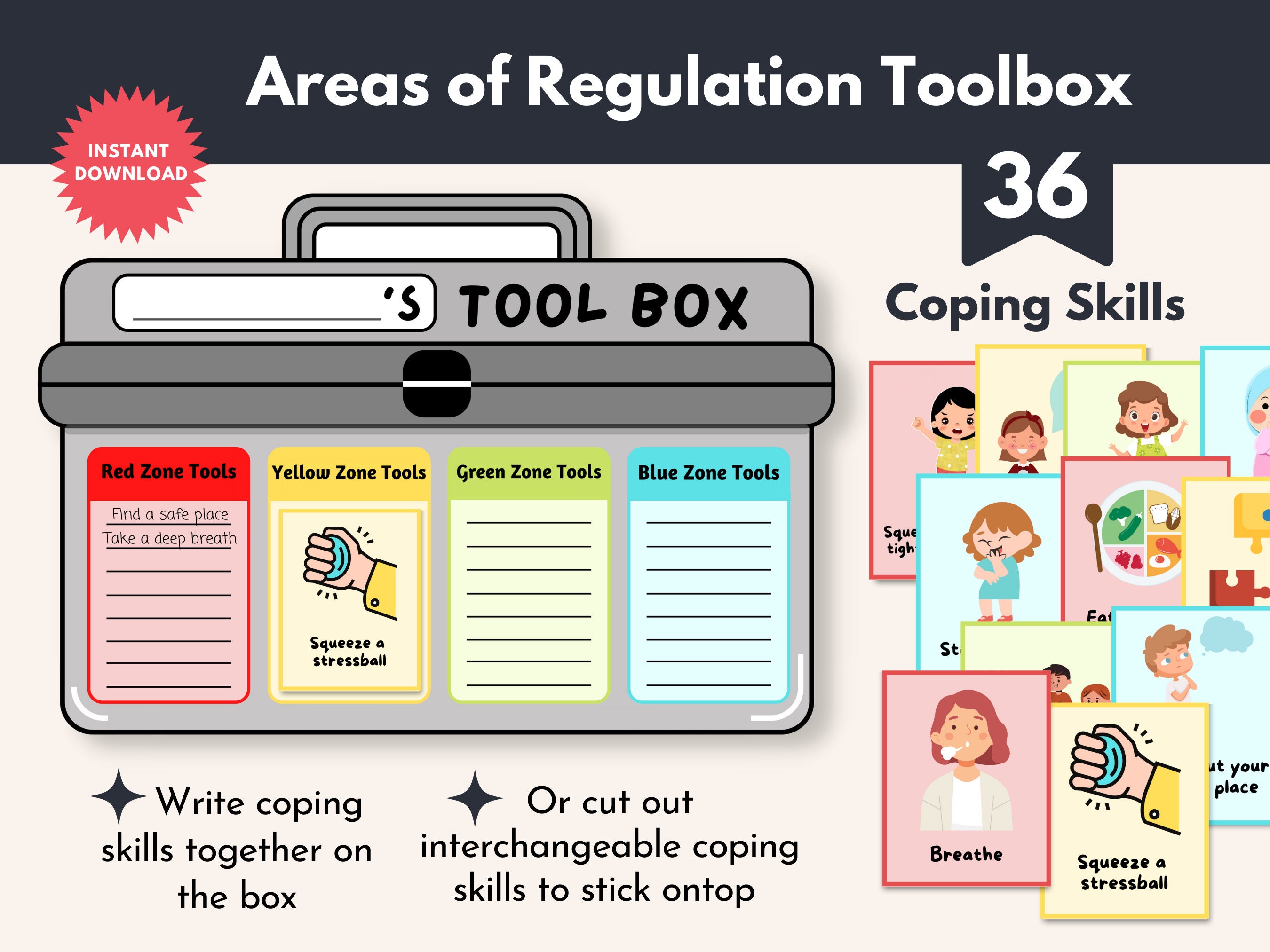 Zones of Regulation Bulletin Board Bundle Zones of Regulation - Etsy