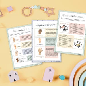 Flip Your Lid Hand Model for Emotional Regulation, Neuroscience Psychoeducation Handout, Brain Chemicals, Self-Awareness and Coping Skills image 2