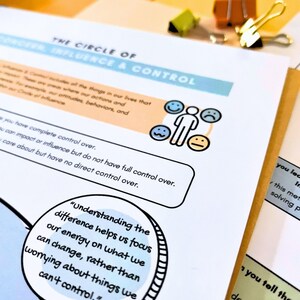 Circolo di influenza e controllo per adolescenti: gestione dell'ansia, risoluzione dei problemi, definizione degli obiettivi, sviluppo delle abitudini, resilienza, consapevolezza di sé immagine 9