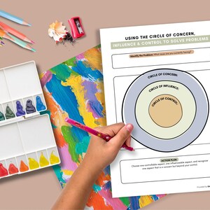 Circolo di influenza e controllo per adolescenti: gestione dell'ansia, risoluzione dei problemi, definizione degli obiettivi, sviluppo delle abitudini, resilienza, consapevolezza di sé immagine 5