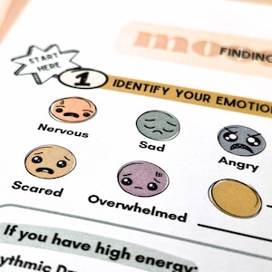 Decision Trees: Emotional Regulation Game for Teens and Children, Art Therapy Worksheets, Coping Skills, Mindfulness, Identifying Emotions image 6