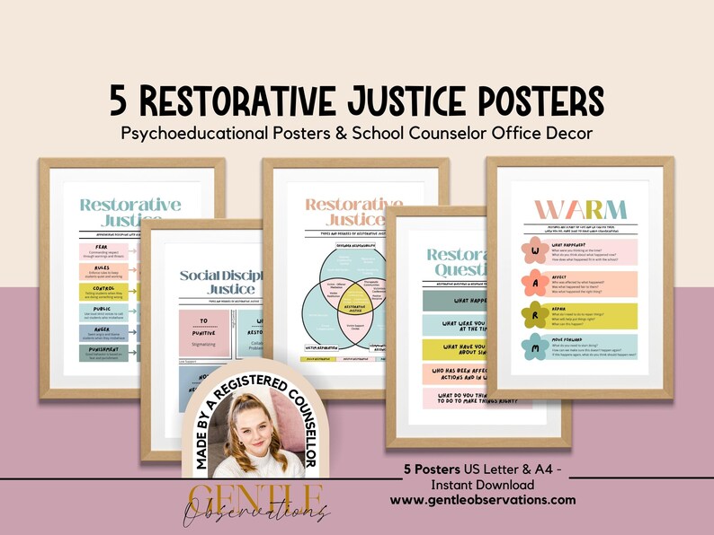 Restorative Justice Bundle, Conflict Resolution, SEL (Digital Download) image 14