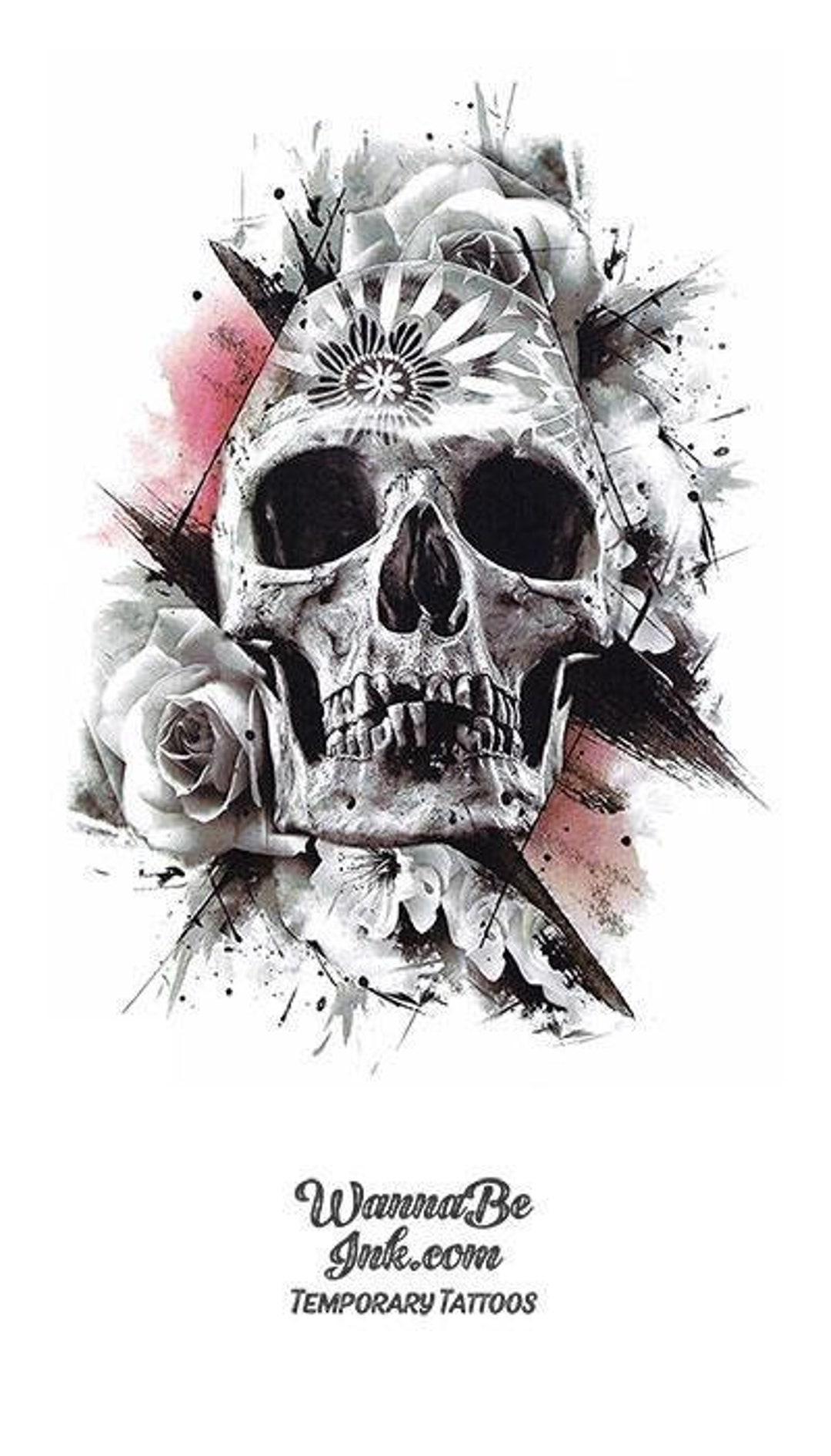 Dolken En Rozen Tattoo, Tatoeëren, Zwaard, Dolk Afbeelding PNG Met  Transparante Achtergrond Voor Gratis Download, image size:1080x1890