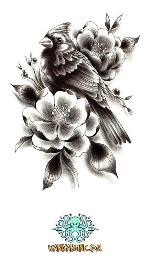 Cardinal flower tattoo Maine made  Flower tattoos Minimalist tattoo Flower  tattoo