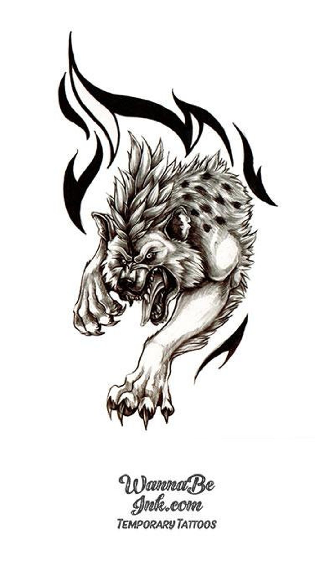 Wolf Jumping Through Flames Best Temporary Tattoos - Etsy Ireland Wolf Jumping Through Flames Best Temporary Tattoos - Etsy Ireland