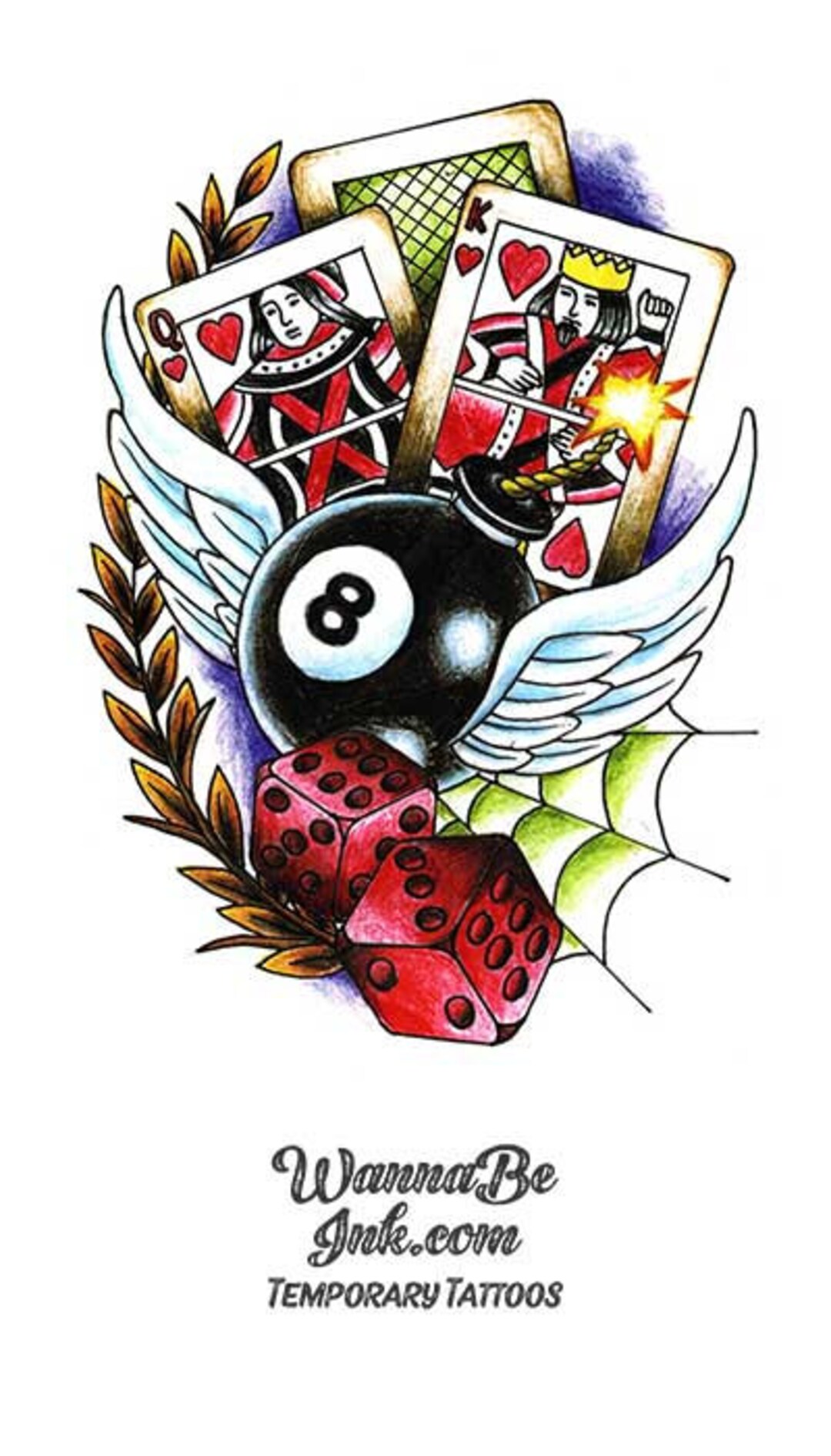 cherry 8 ball tattoo ideasTikTok Search