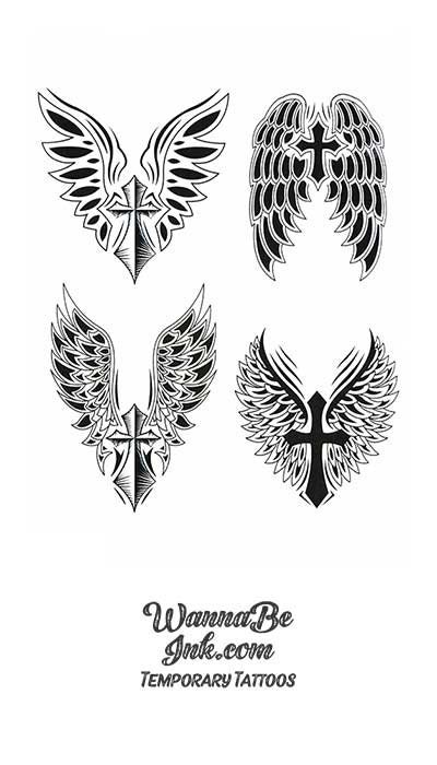 84 Amazing Angel Wings Shoulder Tattoos - Tattoo Designs – TattoosBag.com