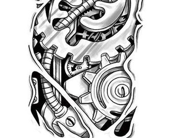 20 Biomechanical Tattoos  Tattoofanblog