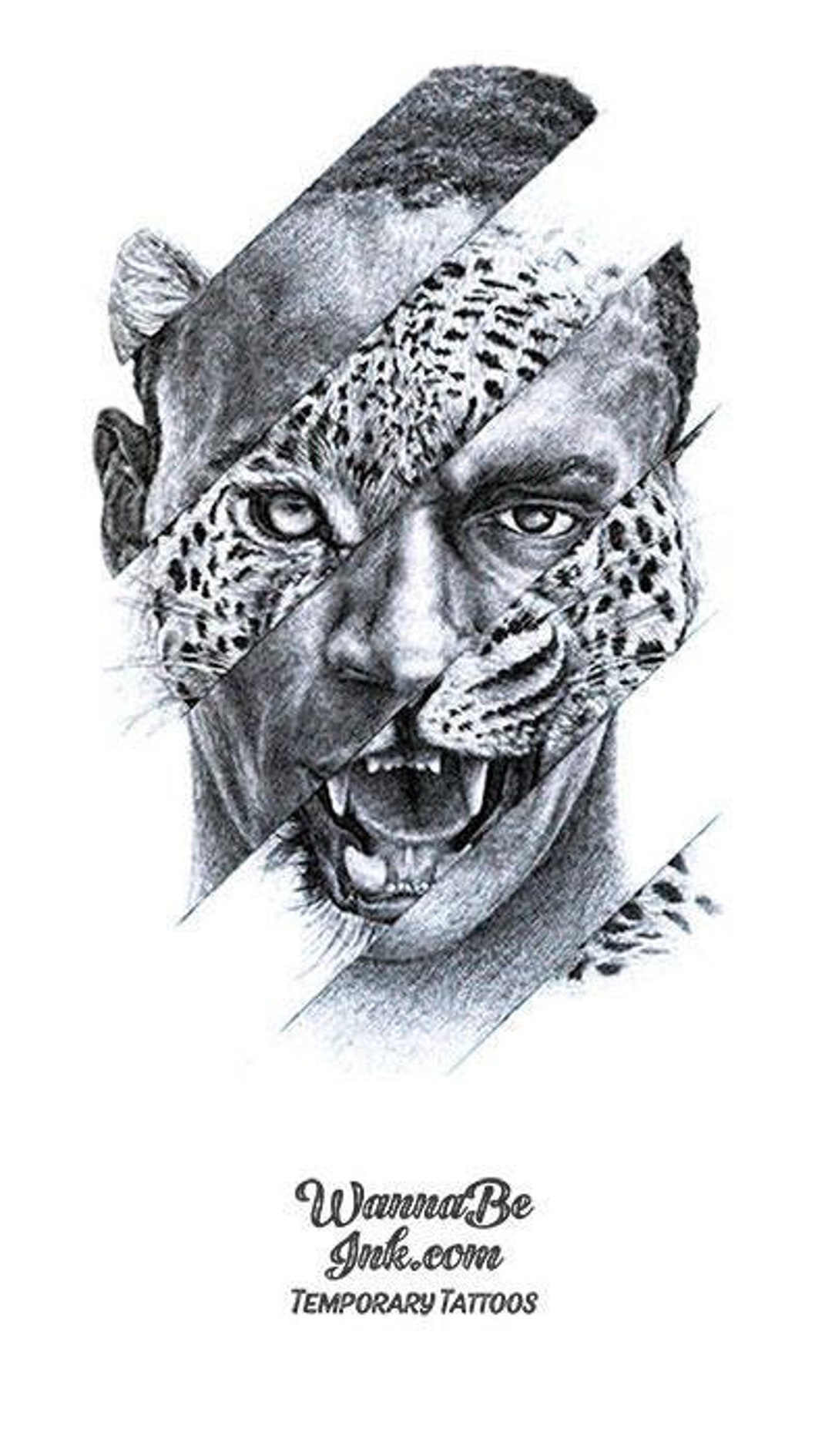 Tattoo style illustration of an Amazon warrior wearing a jaguar headdress  viewed from front Stock Photo  Alamy