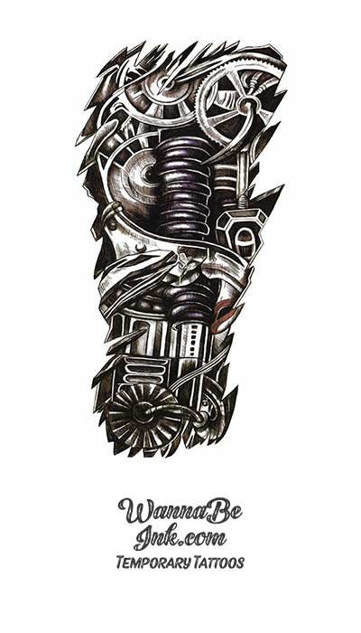 Bionic Arm Gears Best Temporary Tattoos - Etsy Singapore Bionic Arm Gears Best Temporary Tattoos - Etsy Singapore