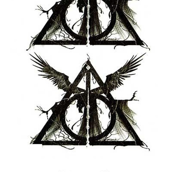 Deathly Hallows Svg Etsy