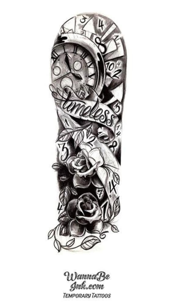 Half Sleeve Tattoos Timeless