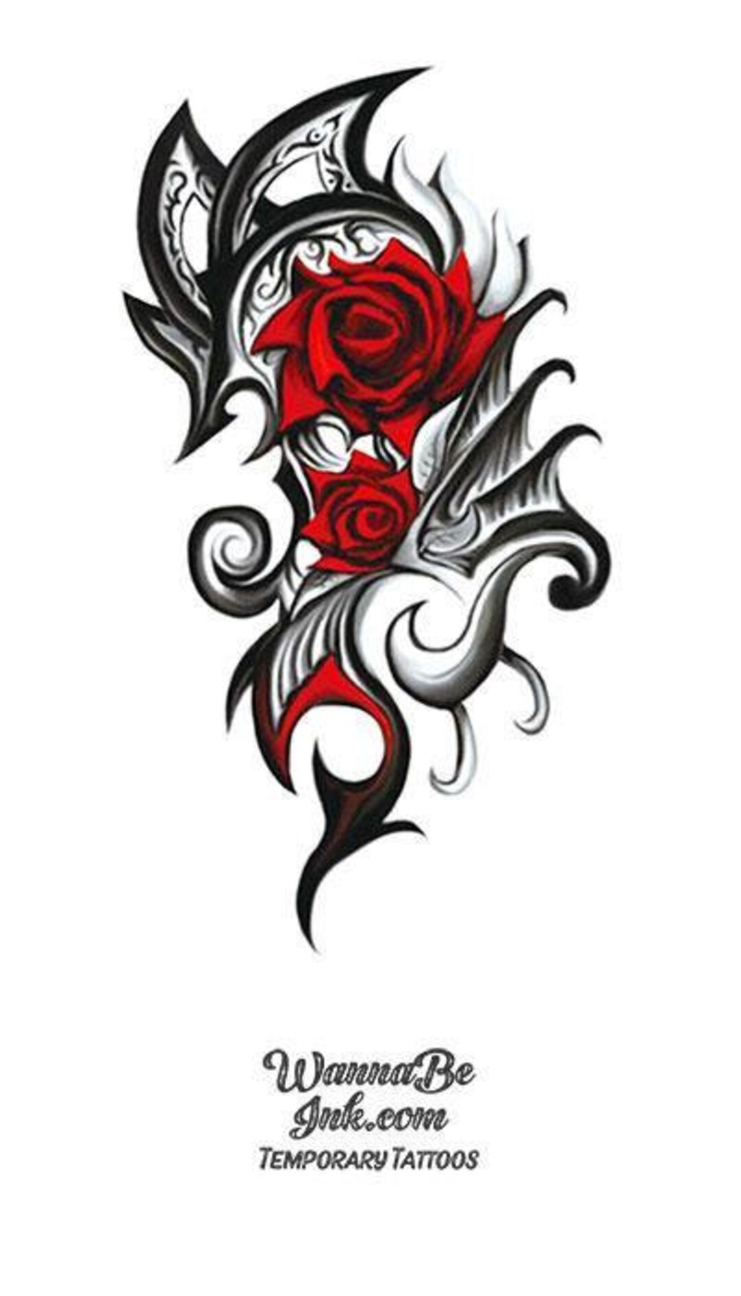 Buy Dragonrosemoon Temporary Tattoo Realistic Rose Flower Online in India   Etsy