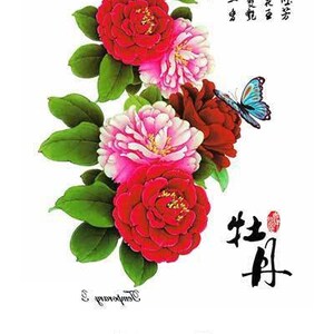 Flowering Plants and Butterflies Best Temporary Tattoos