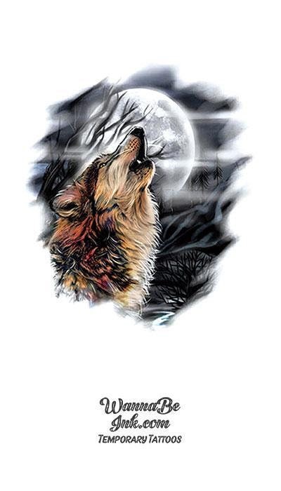 The Meaning of the Howling Wolf Tattoo  Facts and photos for  tattoovaluenet  YouTube