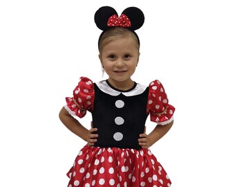Minnie Mouse Costume - Etsy Australia