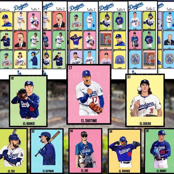 Dodgers Loteria Game *2024 Edition*