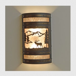 Rustic and Log Cabin Lighting with Bear, Moose, Deer & More - Made In America - Indoor and Outdoor Lighting