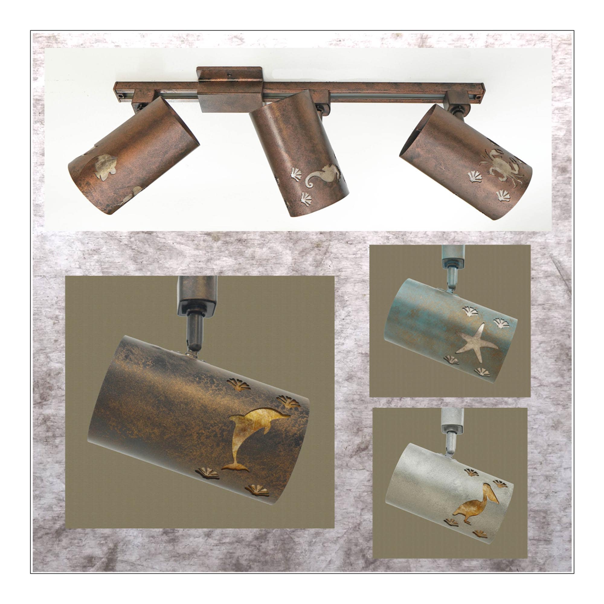 Nautical on sale track lighting