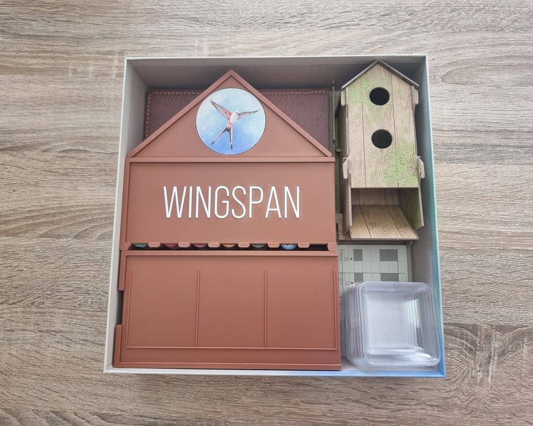 Ultimate Wingspan Storage Box Board Game Organiser With Lids Mk2
