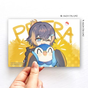 Cartolina Piplup Petra [Kanomatsu]