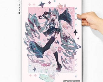 Punkish Miku Poster [Kamochiruu]