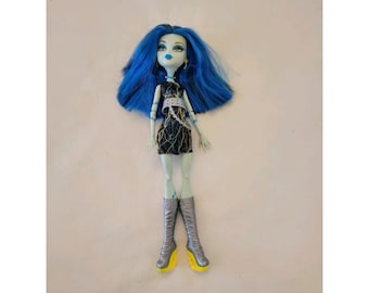 Monster High Doll Recharge Frankie Stein Electrified Blue Hair