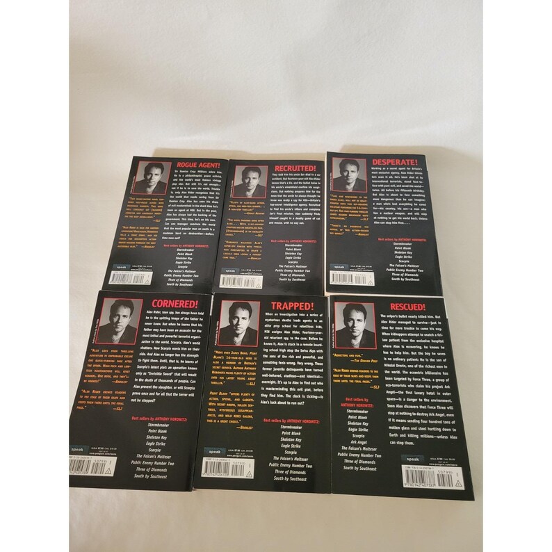 Alex Rider Series 6 Set Anthony Horowitz Paperback Hardback Mix YA Teen ...