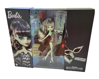 Monster High Skullector Frankie Stein x Barbie Doll Mattel