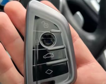 Funda de TPU para llave de coche, moderna, sin llave, para BMW X1, X3, X5, X6, X7, Serie 1, 3, 5, 6, 7, G20, G30, G11, F15, F16, G01, G02 y F48