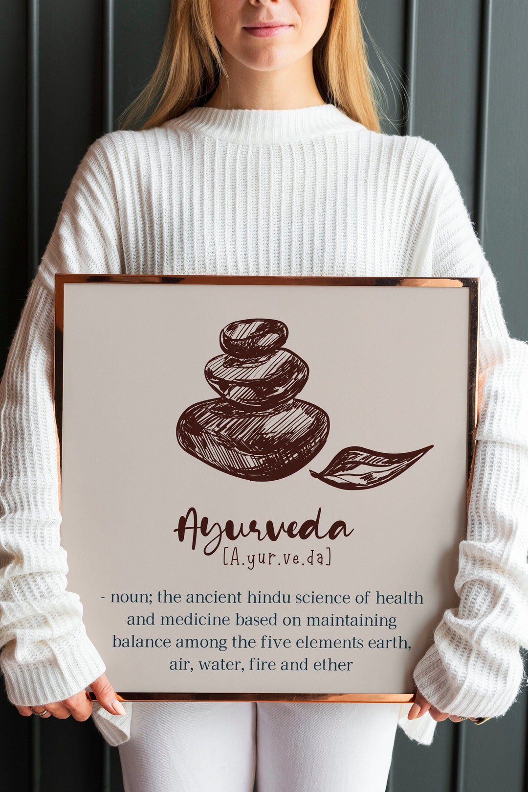 Ayurveda Definition Poster Ayurveda Posters Ayurveda Art Etsy Australia