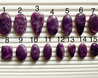 EXCLUSIVE LEPIDOLITE LOOSE Gemstone Premium Quality Natural Lepidolite Gemstone For Making Jewellery