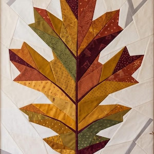 Oak Leaf, 60"x80" FPP Quilt Pattern