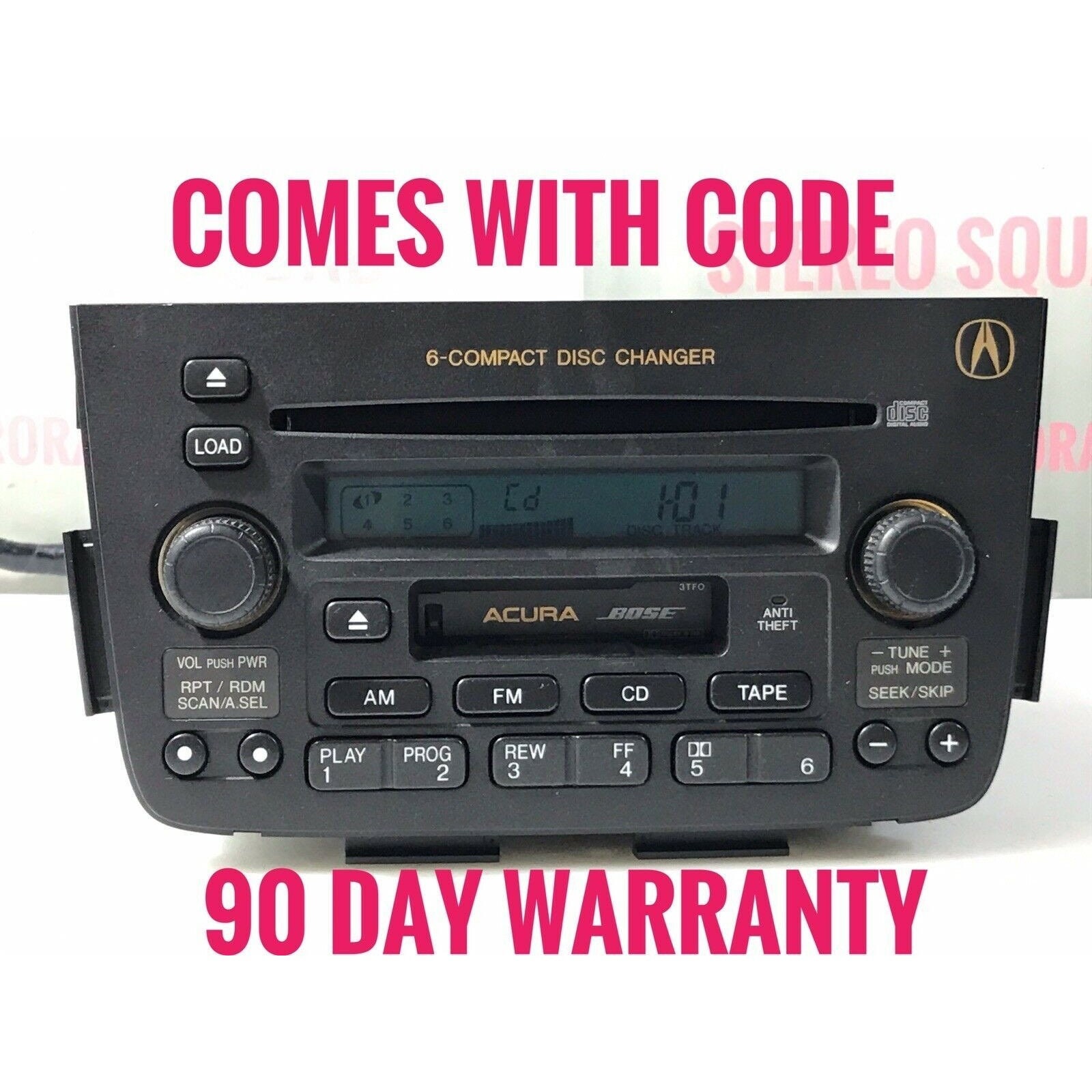 Acura bose stereo code cheap