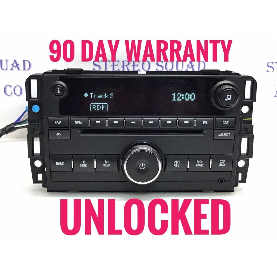 UNLOCKED 20072010 Saturn Outlook Radio CD Player Aux Input Etsy