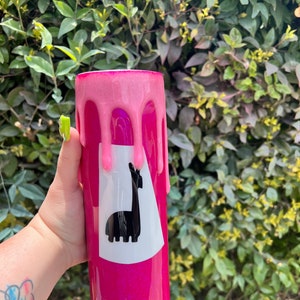 Llama Poison Tumbler|Glitter Tumbler|Handmade Tumbler|Nostalgic Tumbler