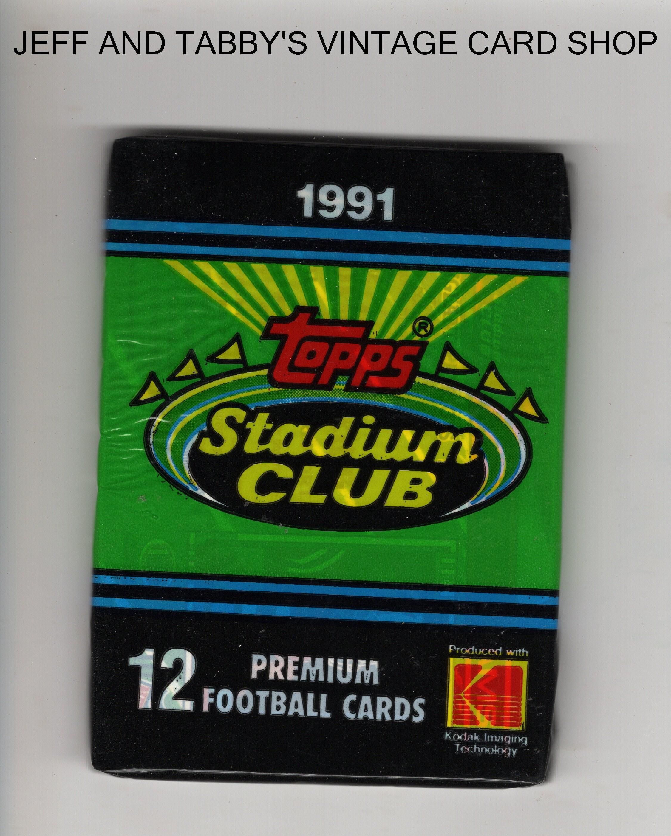 VARIOUS Football Trading Card Packs - Etsy