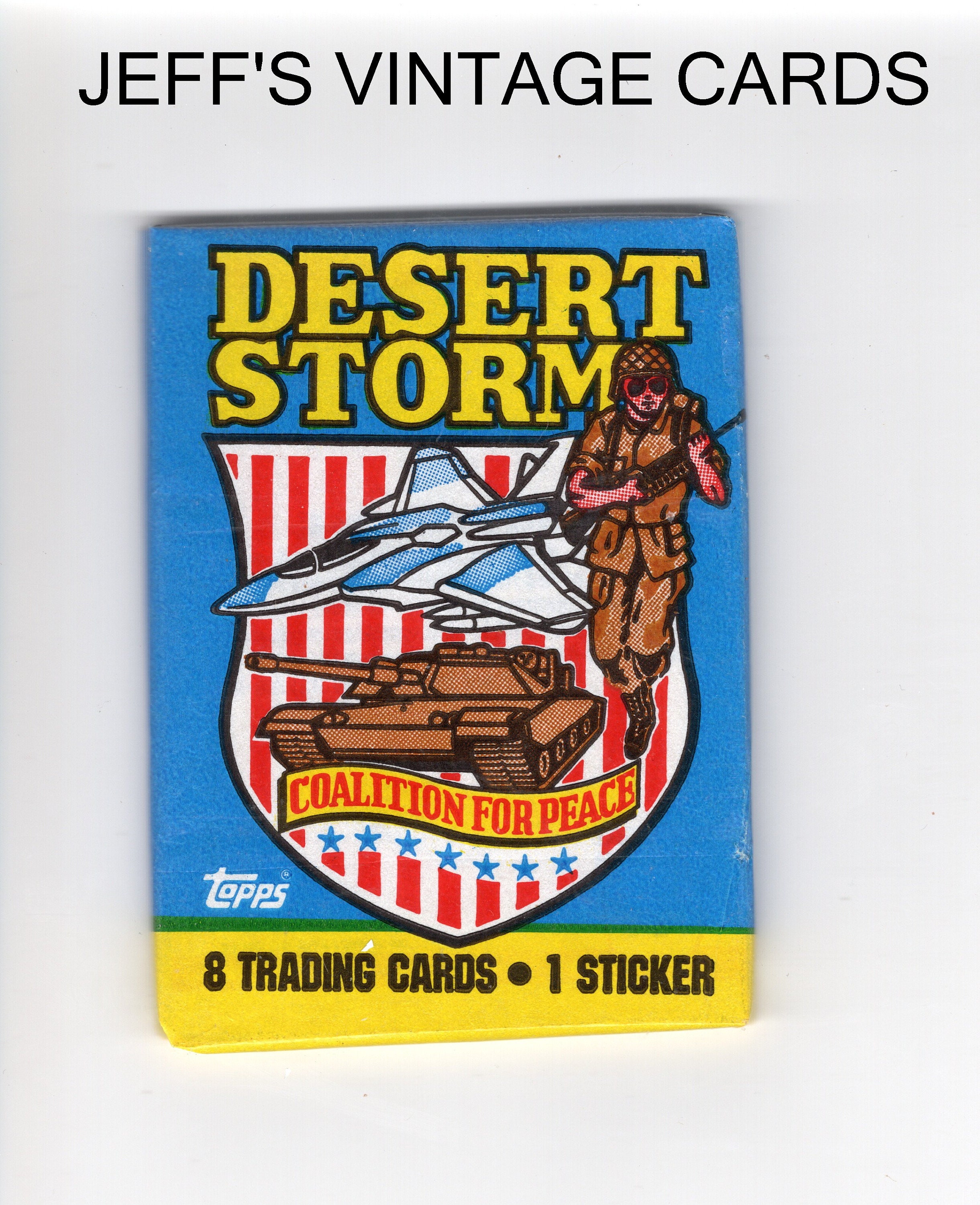 Various Desert Storm Trading Card Packs - Etsy
