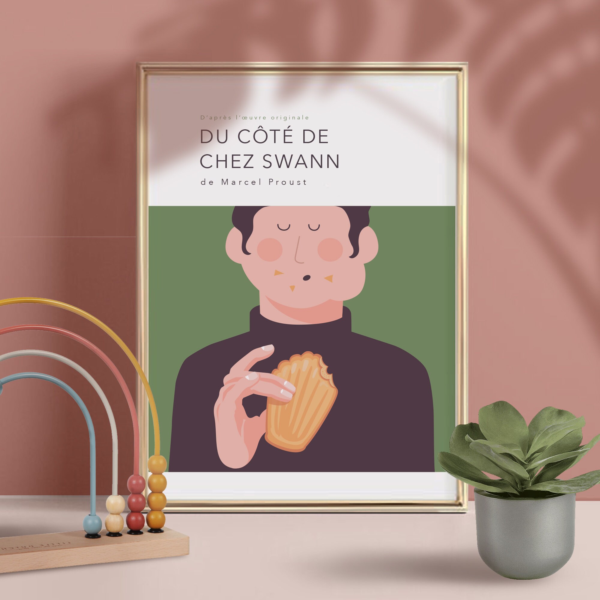 Affiche - Du Côté de Chez Swann Marcel Proust