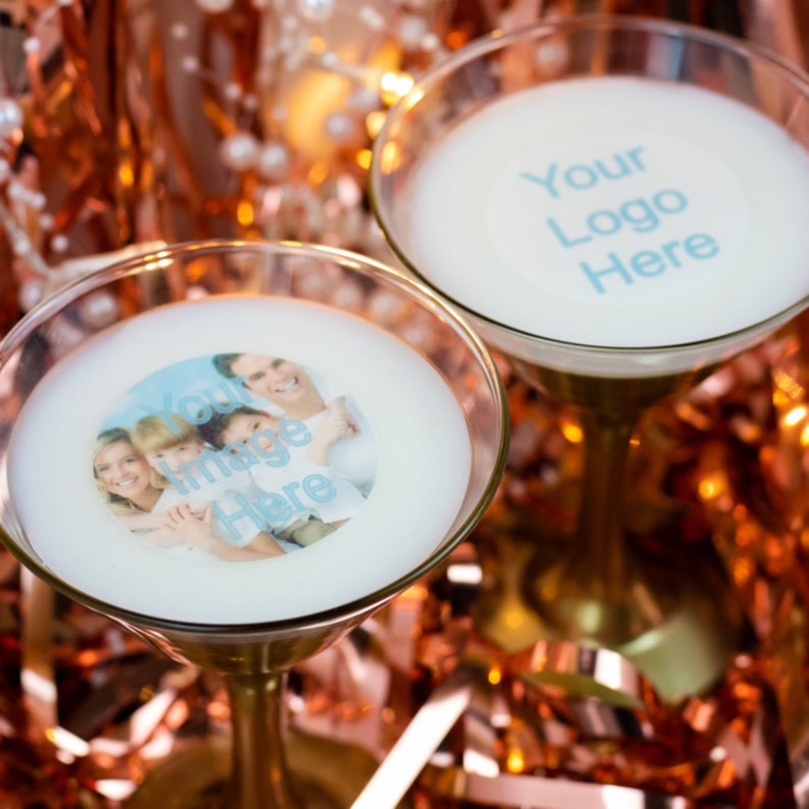 Edible Drink Cocktail Toppers Including FREE Mini Pegs | Etsy