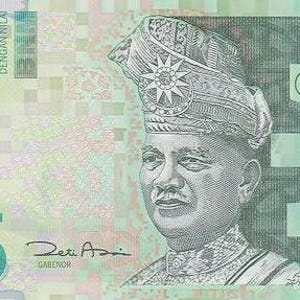 Malaysia 5 Ringgit Currency Polymer note 2001 UNC.- Old paper money,Foreign World Banknotes - Collection Paper Money .-gifts for him-.