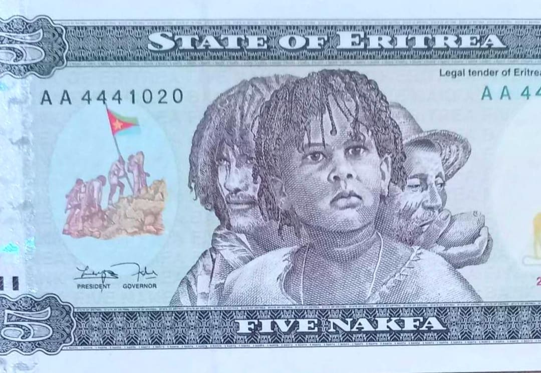 Eritrea 5 Nakfa Currency Banknote 1997 UNC , Old Paper Money - Foreign ...