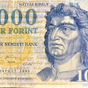 Ungheria 1.000 Pengo valuta Banconota 1998,1998 F-VF. Vecchia carta moneta, Banconote del mondo straniero - Collezione Carta moneta,-regali per lui