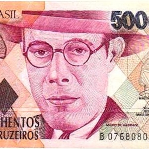 Banconota da 500.000 Cruzeiros del Brasile del 1993 UNC, - Carta moneta, Banconote del mondo straniero - Collezione di carta moneta