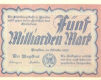 ドイツ 1923年 10,000マルク ノットゲルト (P-S910) – ワイマール