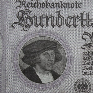 Germania Banconota del Reich Banconota da 100.000 marchi 1923 VG-F. ols Cartamoneta - Collezione Cartamoneta. - Valuta/banconote del mondo estero.