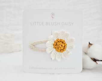 Crochet Hair Clip | Bloom Daisy