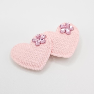 Jewel Heart Duck Hair Accessorie Clip For Little Girls